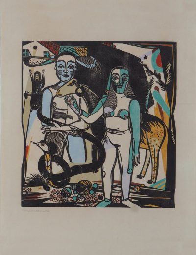 Heinrich Campendonk, Adam und Eva