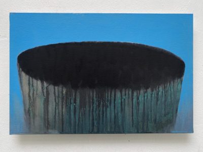 Martin Streit, Schale Blau-Schwarz