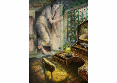 Ausstellung, Andrea Lehmann, Den Himmel an die Erde nähen, 2026