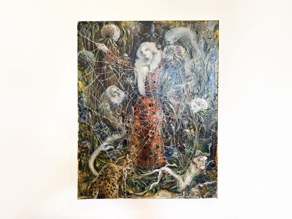 Andrea Lehmann, Das Nest, 2024.
Ausgestellt in der Villa Goecke 2026.