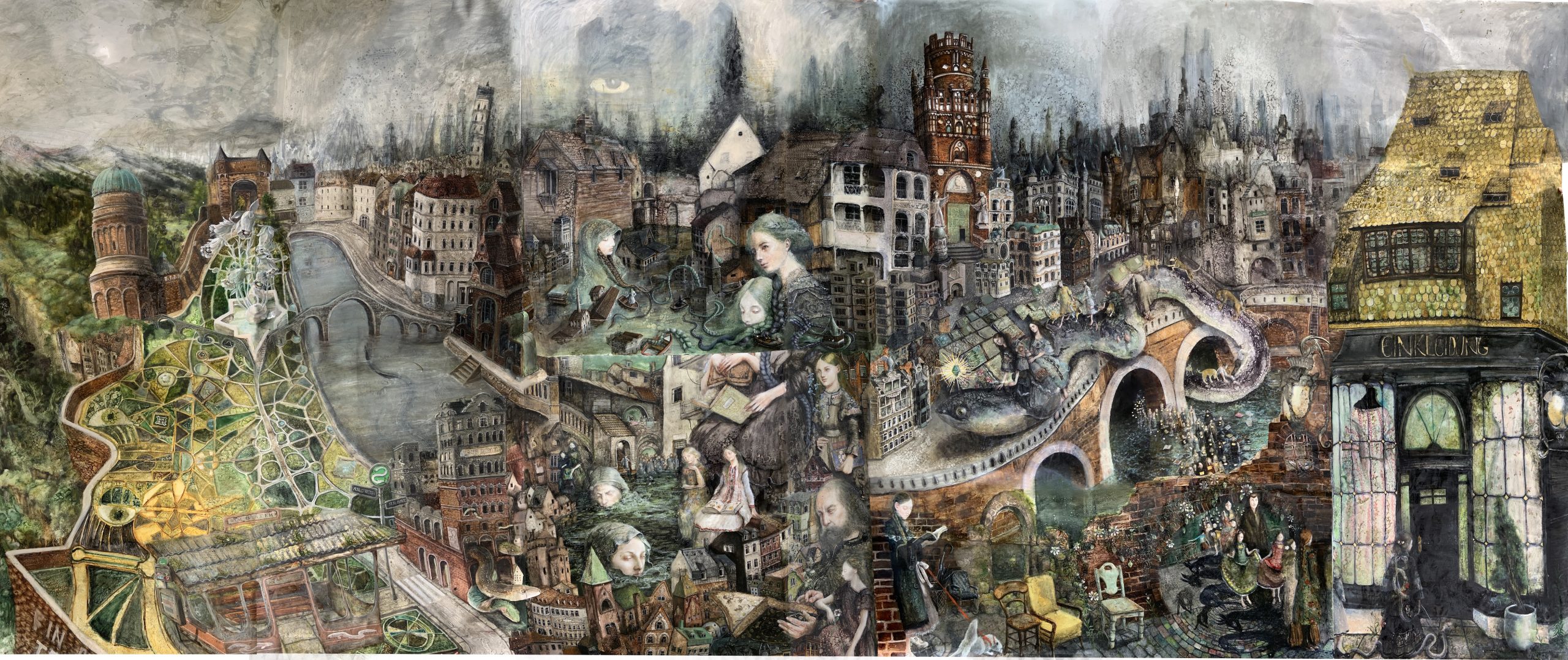 Andrea Lehmann, Die überflutete Stadt, 2025